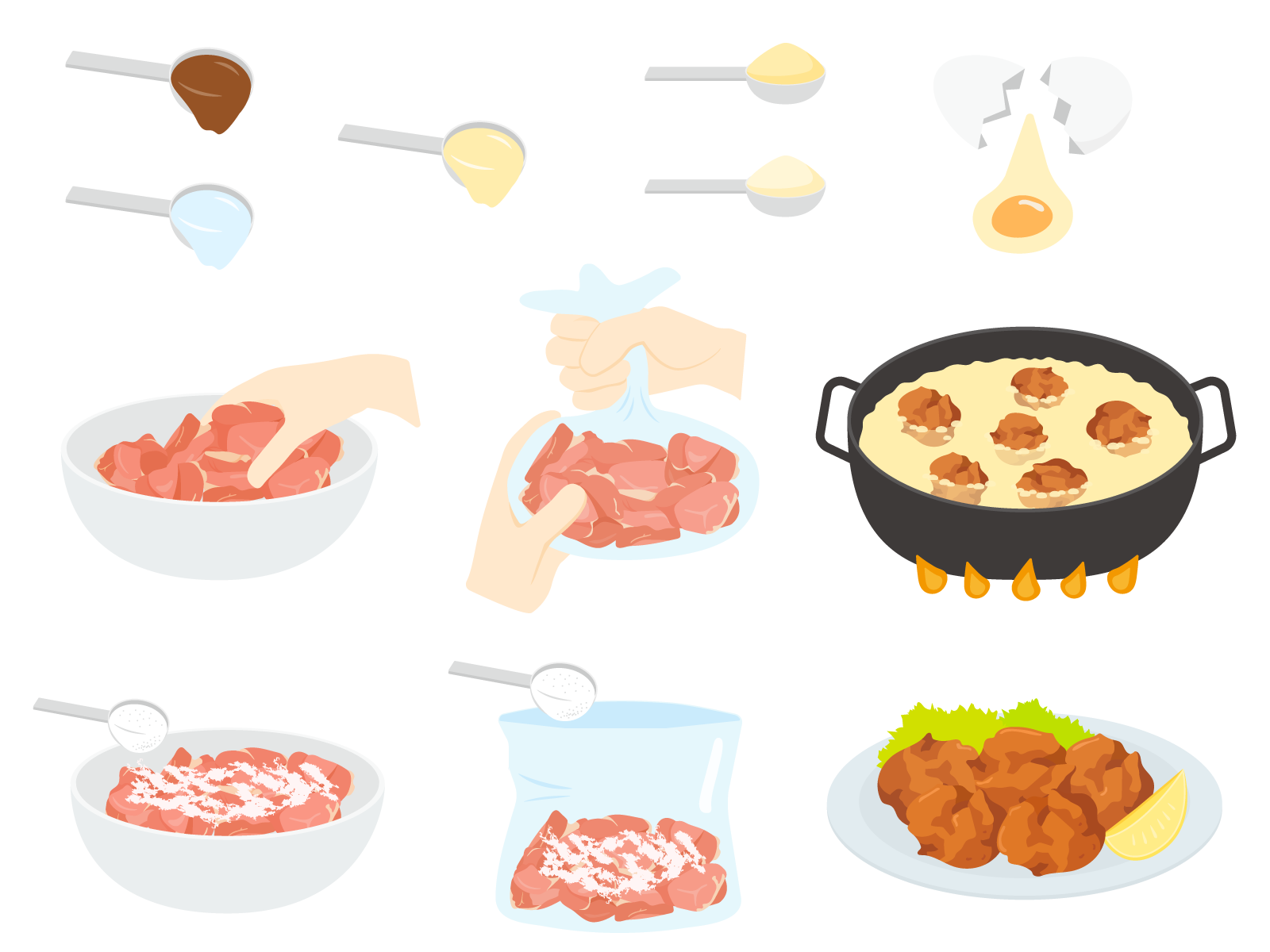 料理の段取りイメージ